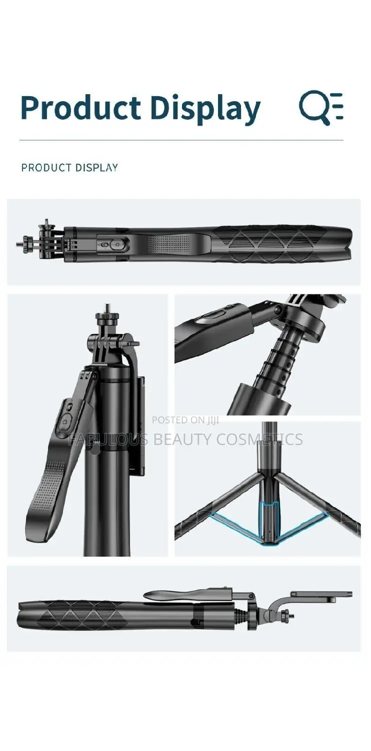 L16 Long Selfie Stick With Tripod Stand