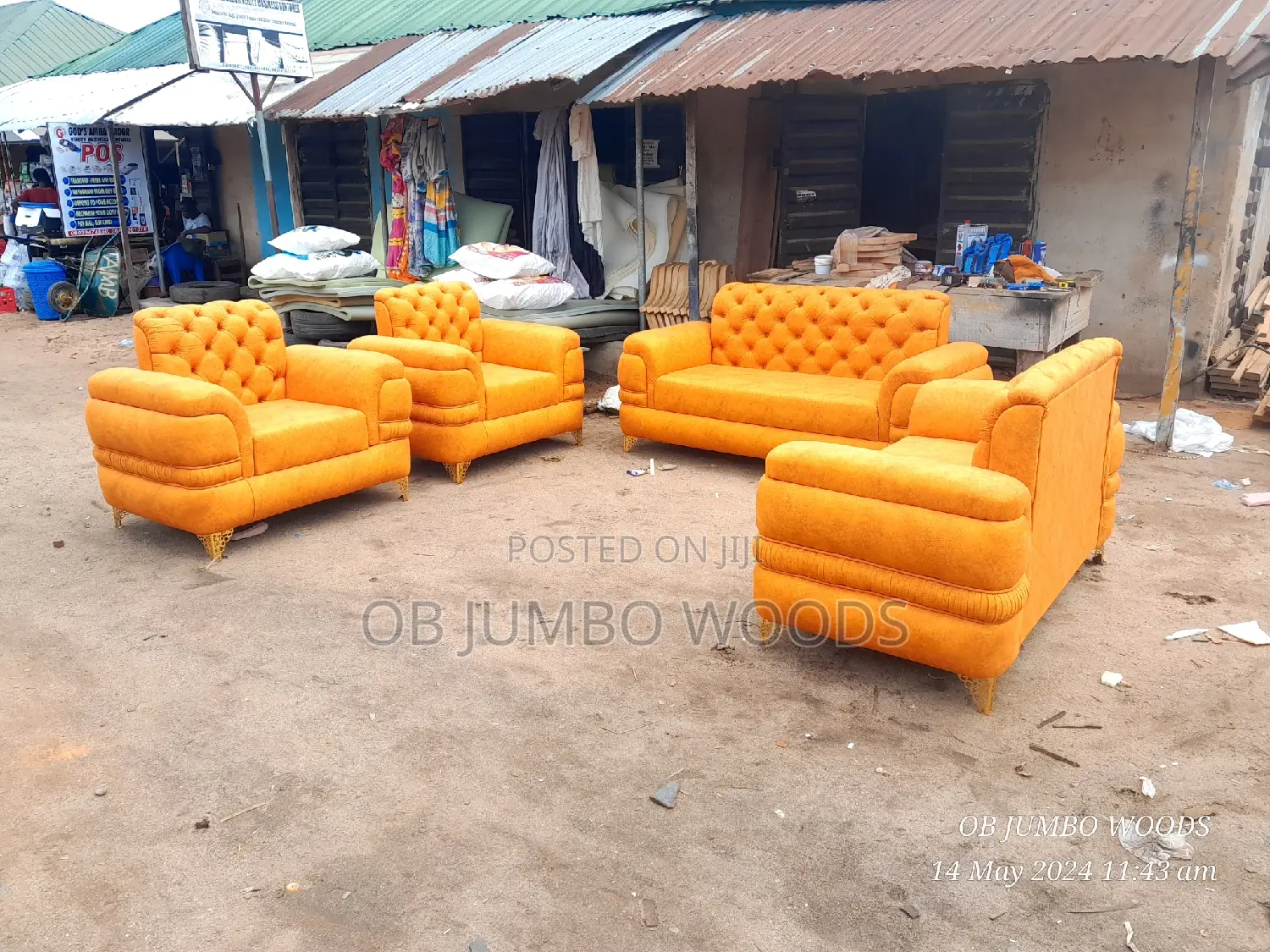 7 Seater Classic Upholstery Sofa