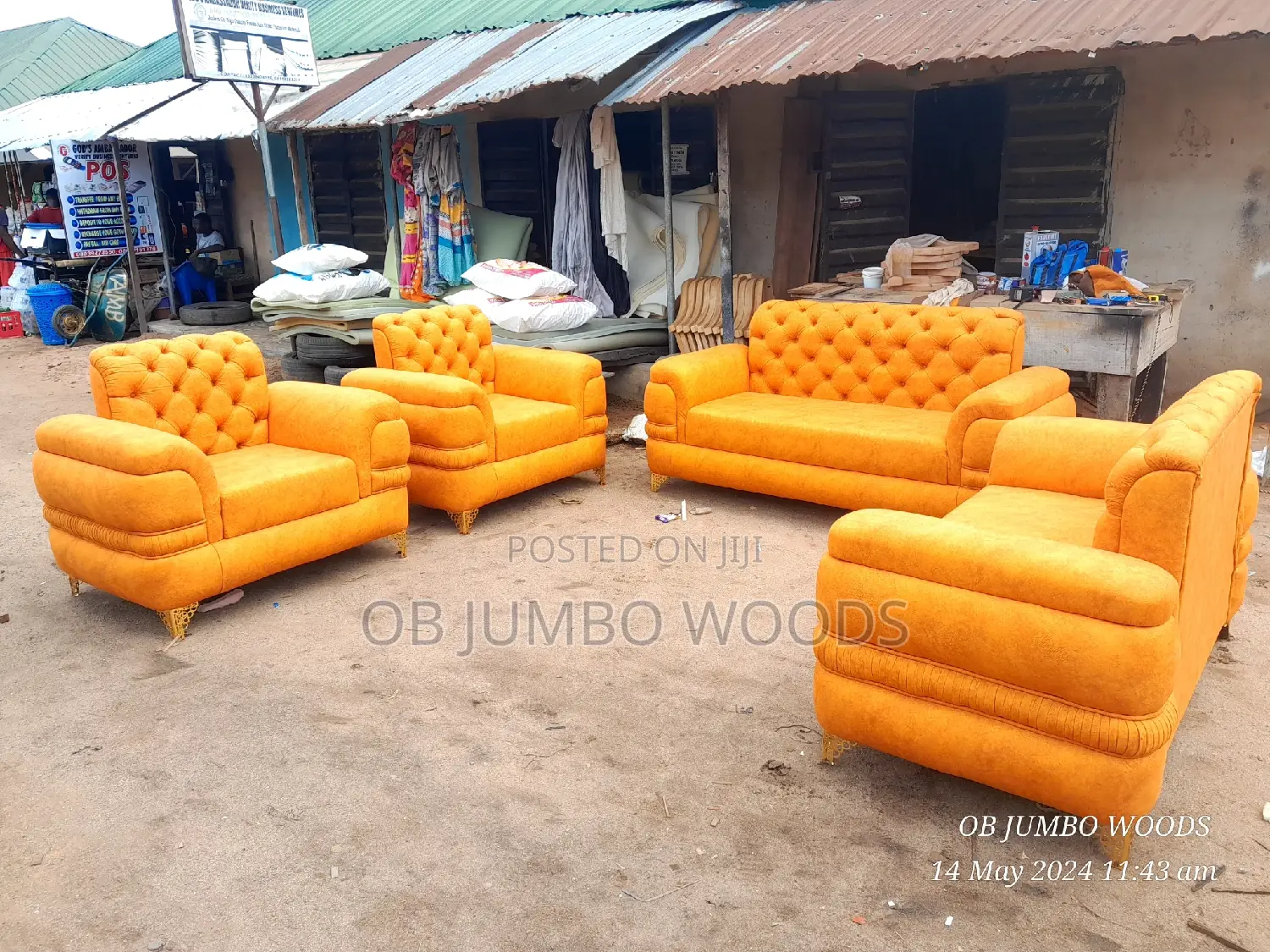 7 Seater Classic Upholstery Sofa