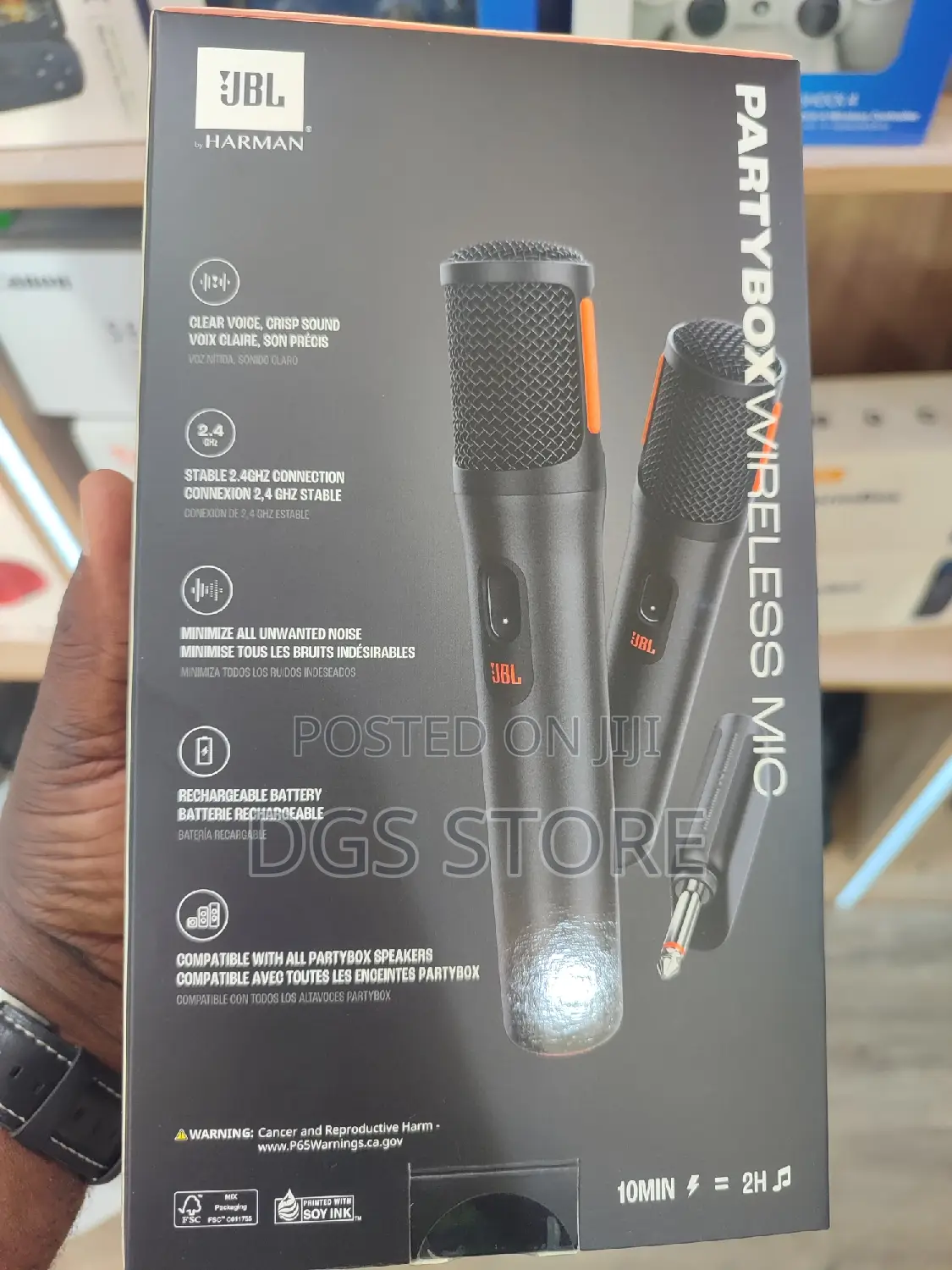 JBL Partybox Wireless Microphone