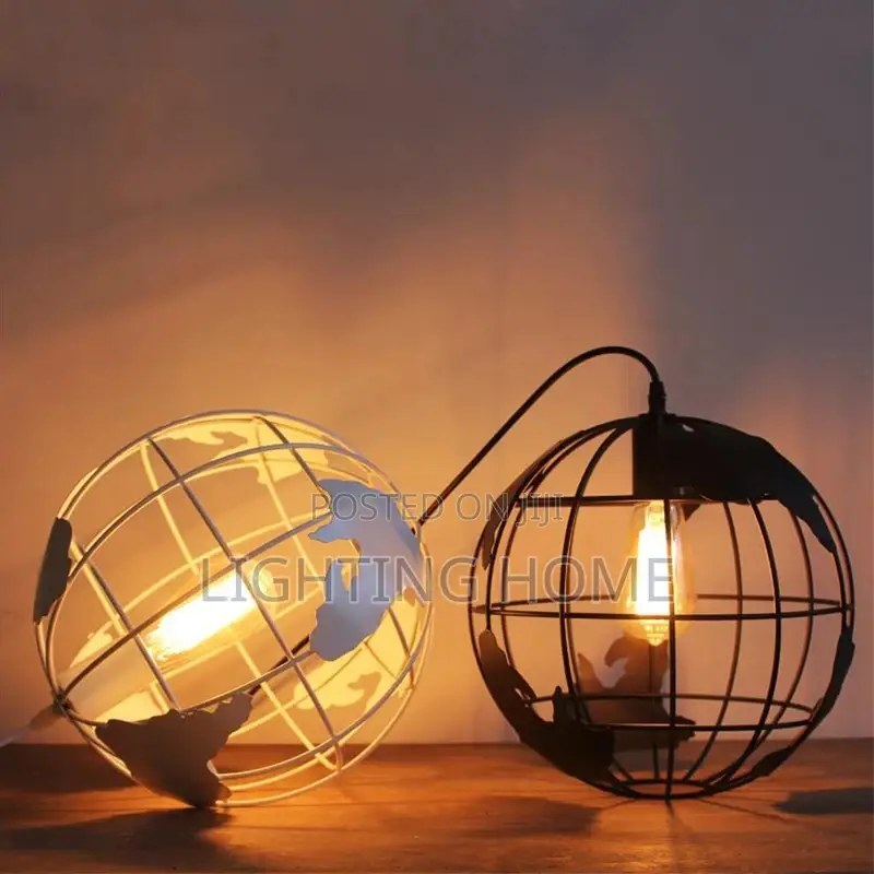 World Map Pendant Lamp