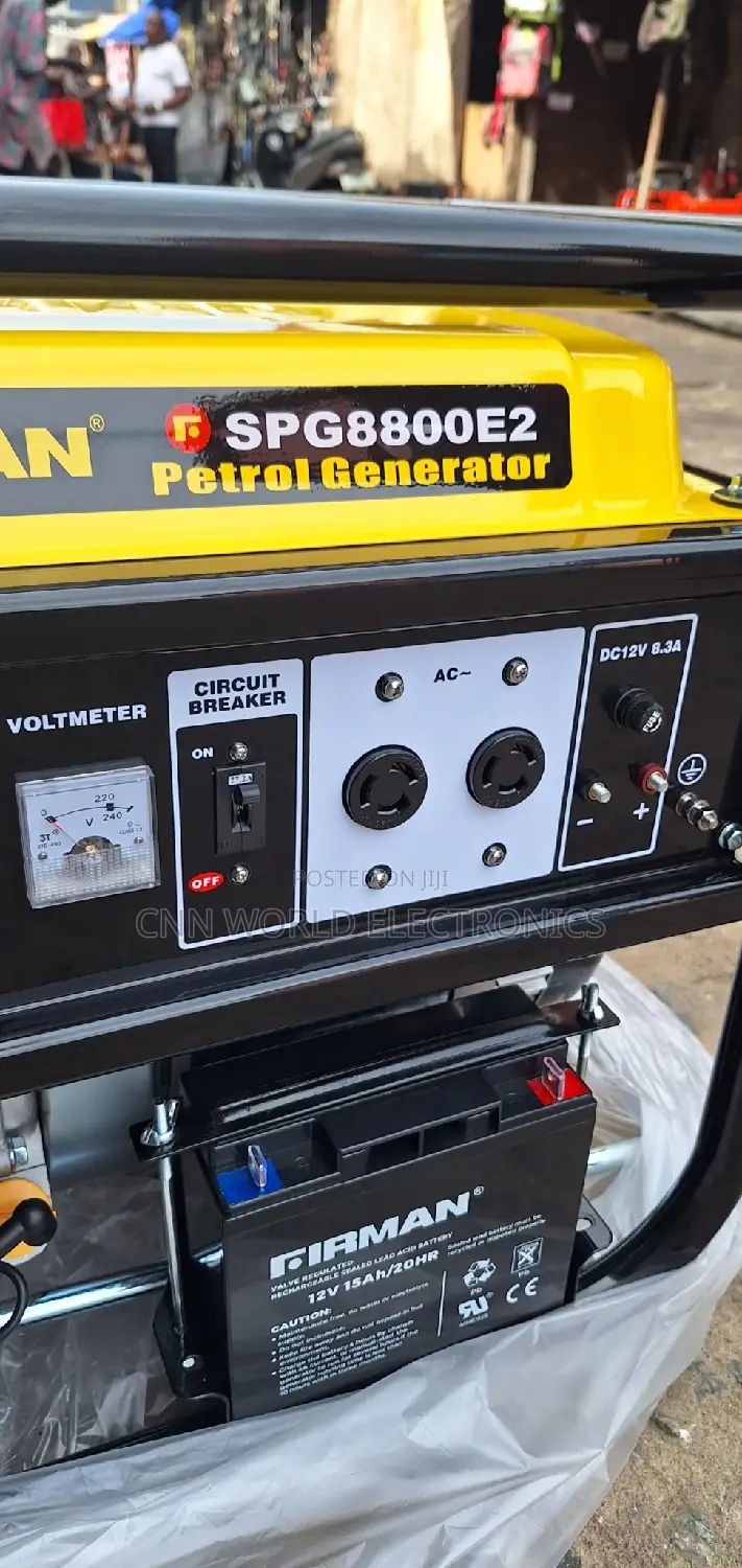Sumec Firman 6.0kva Key Start Generator Copper SPG8800E2