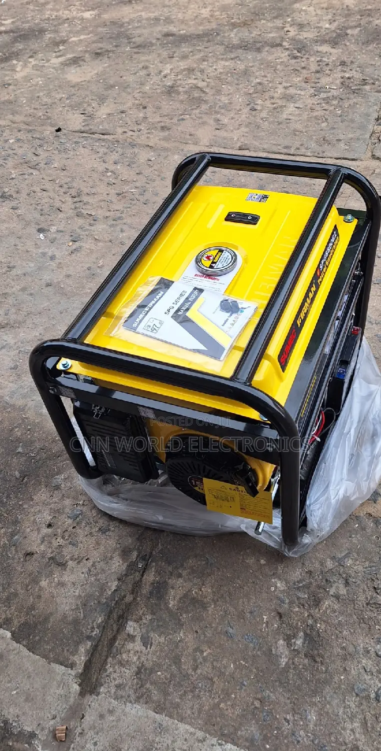 Sumec Firman 6.0kva Key Start Generator Copper SPG8800E2
