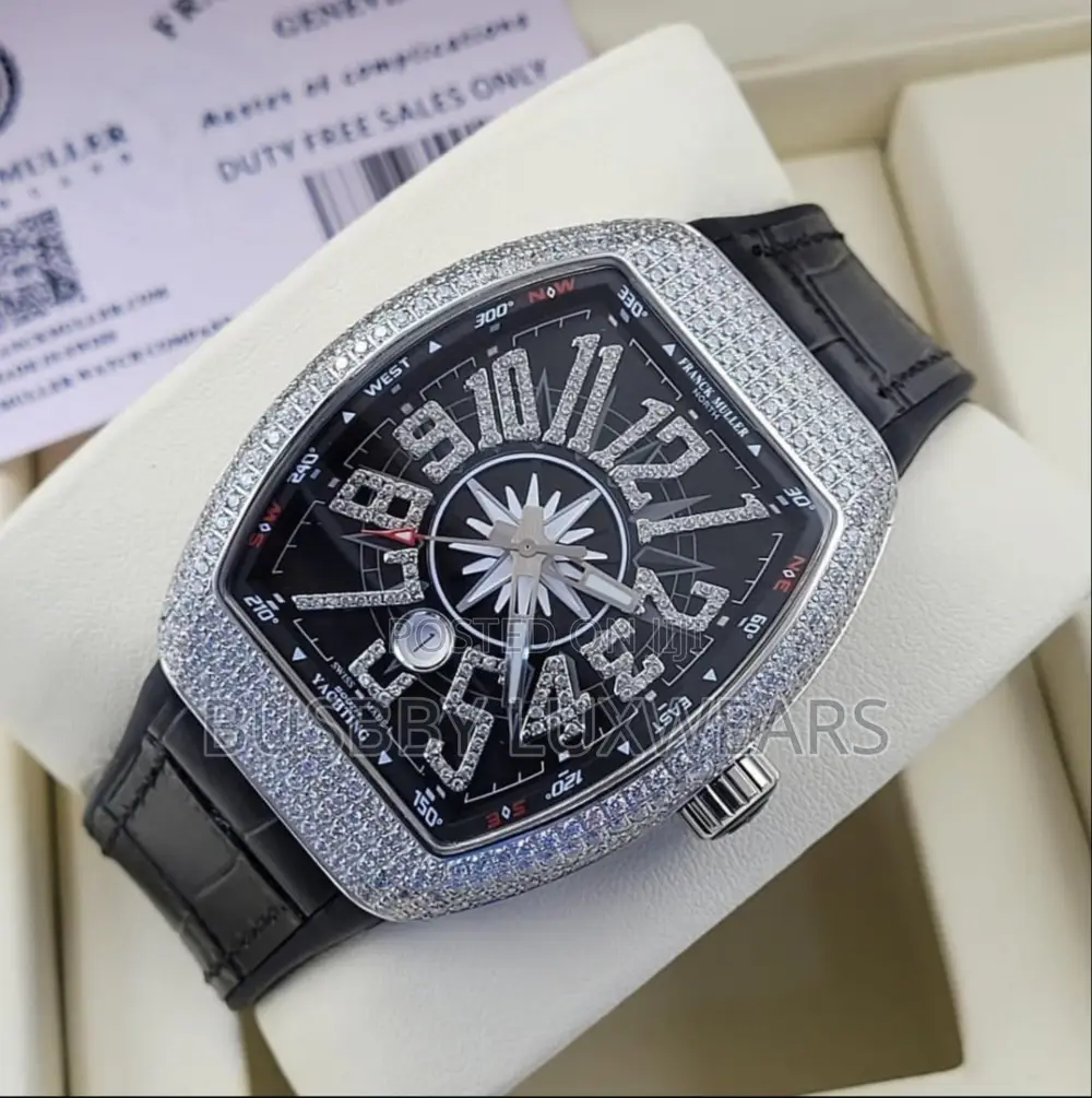 Franck Muller Stoned Luxury Watch Passes Diamond Tester