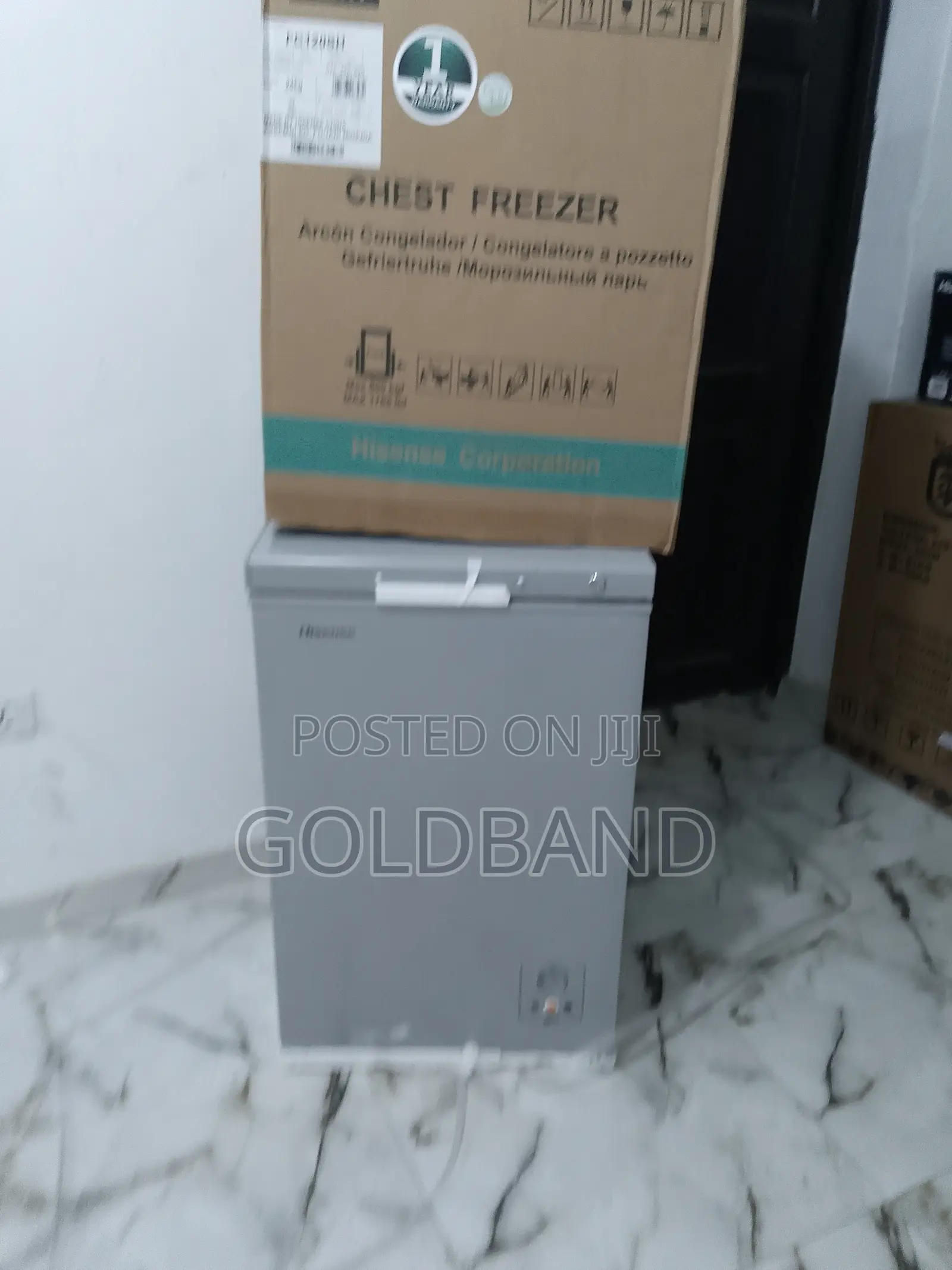 New Durable Hisense 95 Litres 120sh Chest Freezer