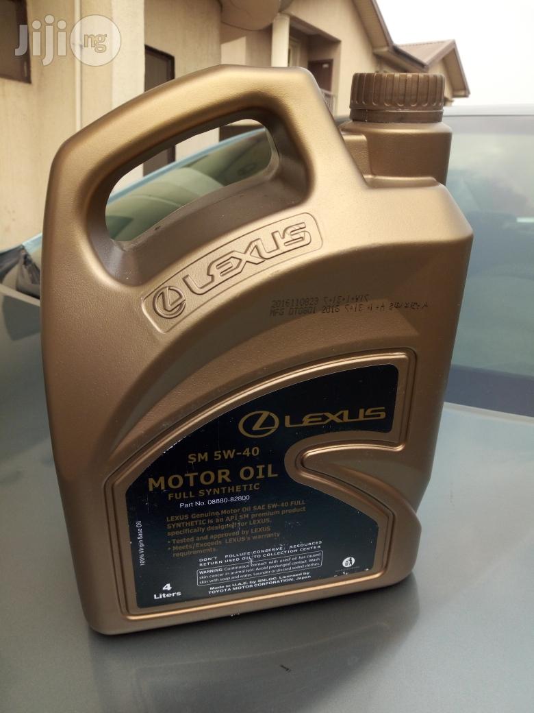 Lexus Synthetic Engine Oil