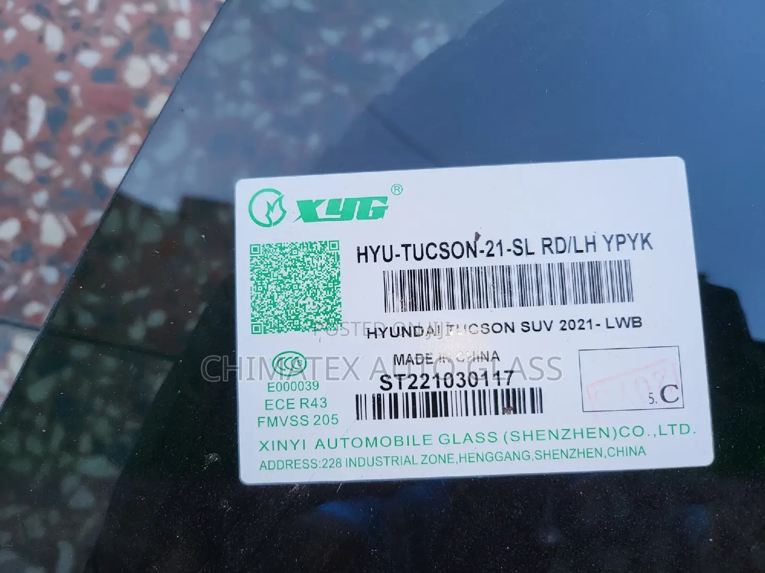 Door Glass Hyundai Tucson 2022 AVAILABLE