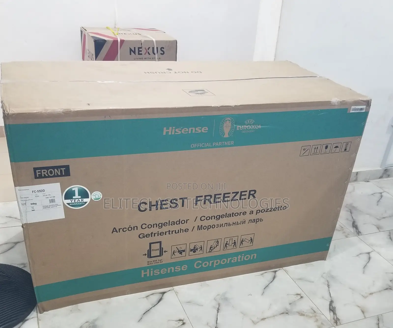 FC-55DD Hisense Chest Freezer (High - Quality).