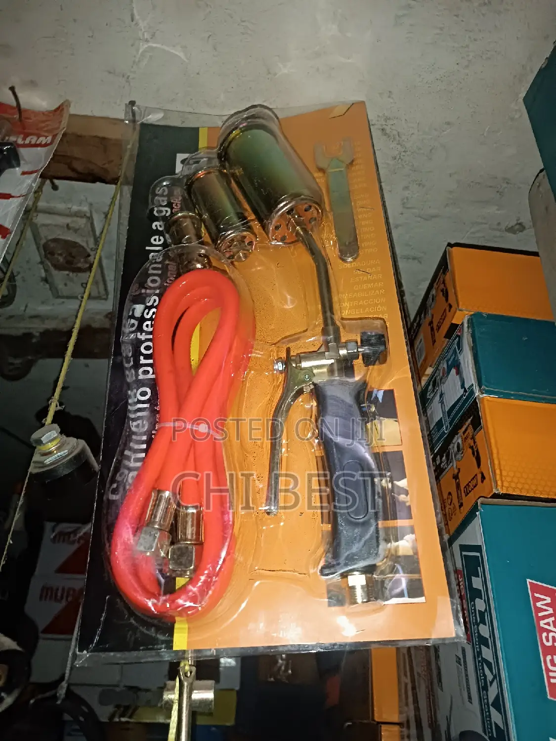 Gas Blow Cutting Torch With Hose