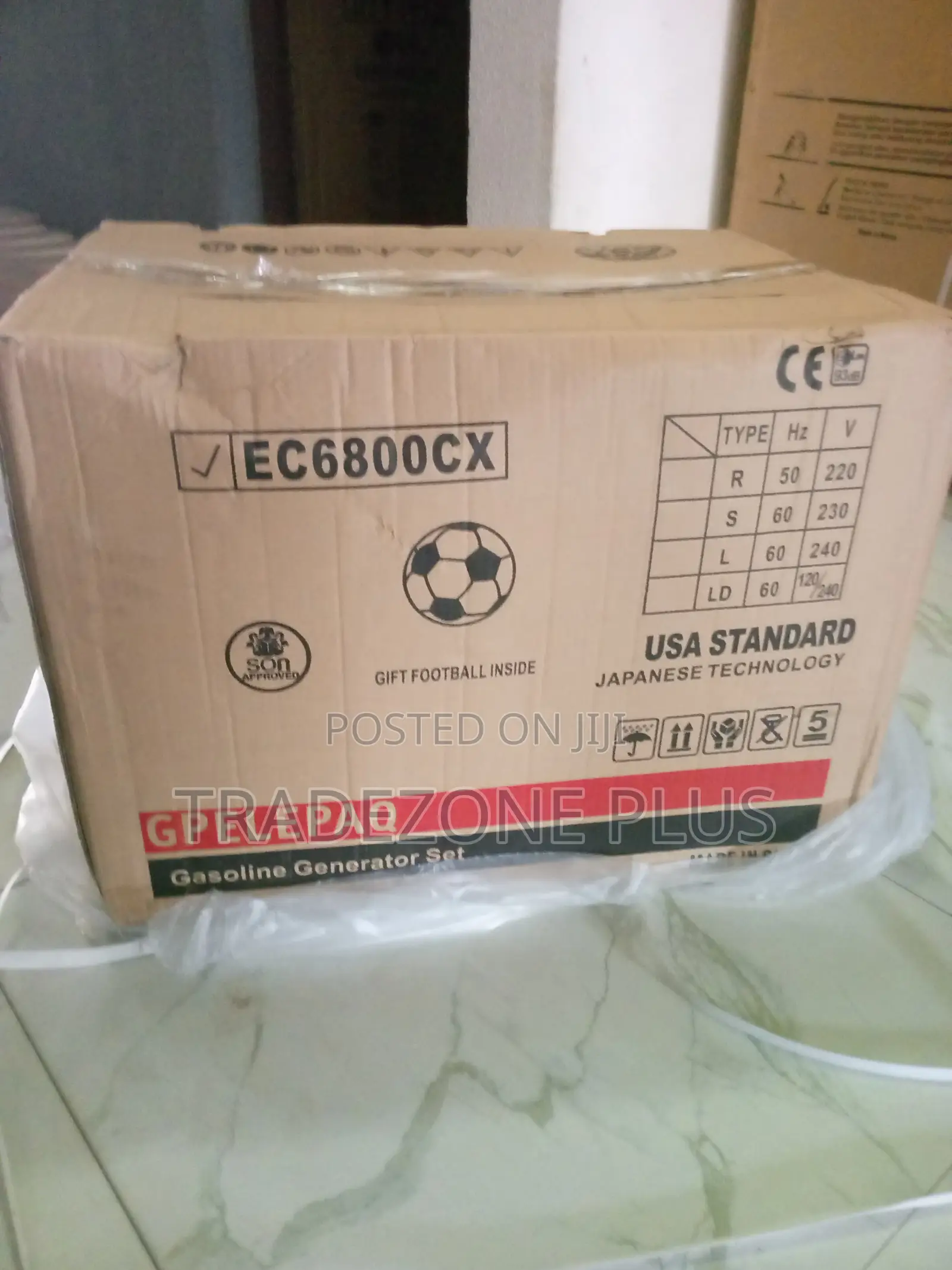 Portable Elepaq Ec6800cx Generator
