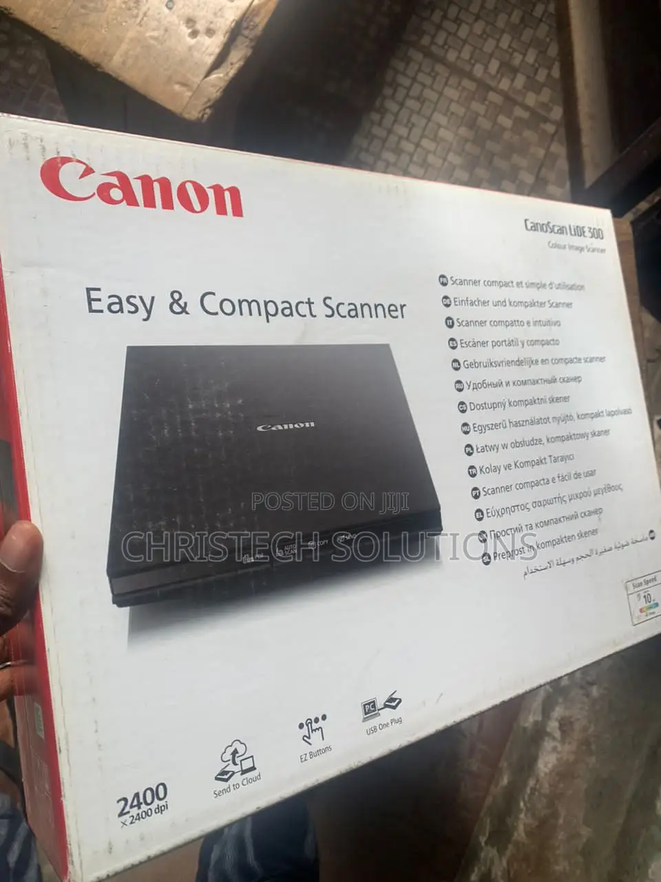 Canoscan Lide 300 Flatbed Scanner - 2400 Dpi Optical