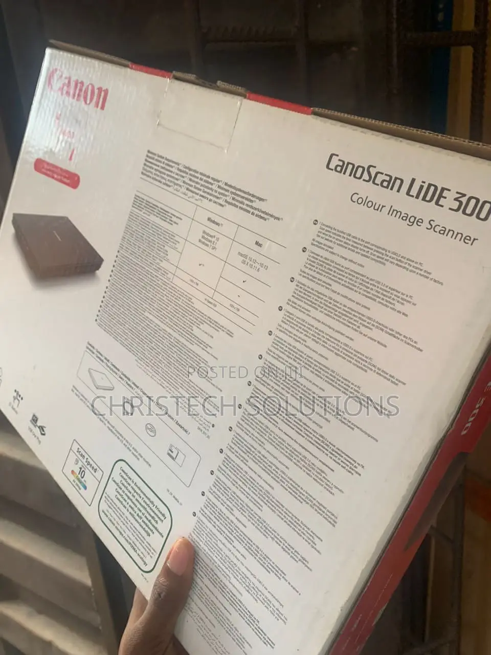 Canoscan Lide 300 Flatbed Scanner - 2400 Dpi Optical