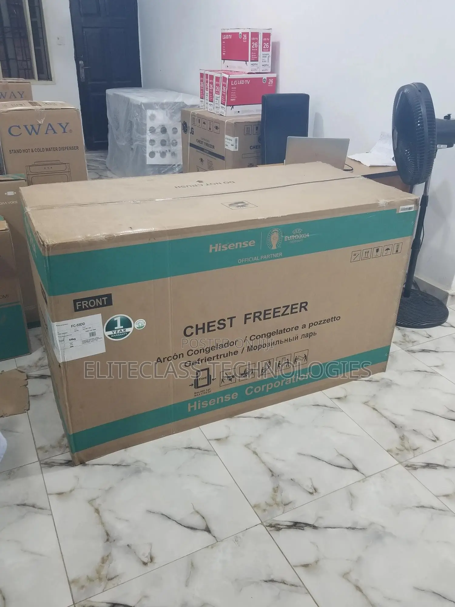 FC-55DD Hisense Chest Freezer 420L (Quality).