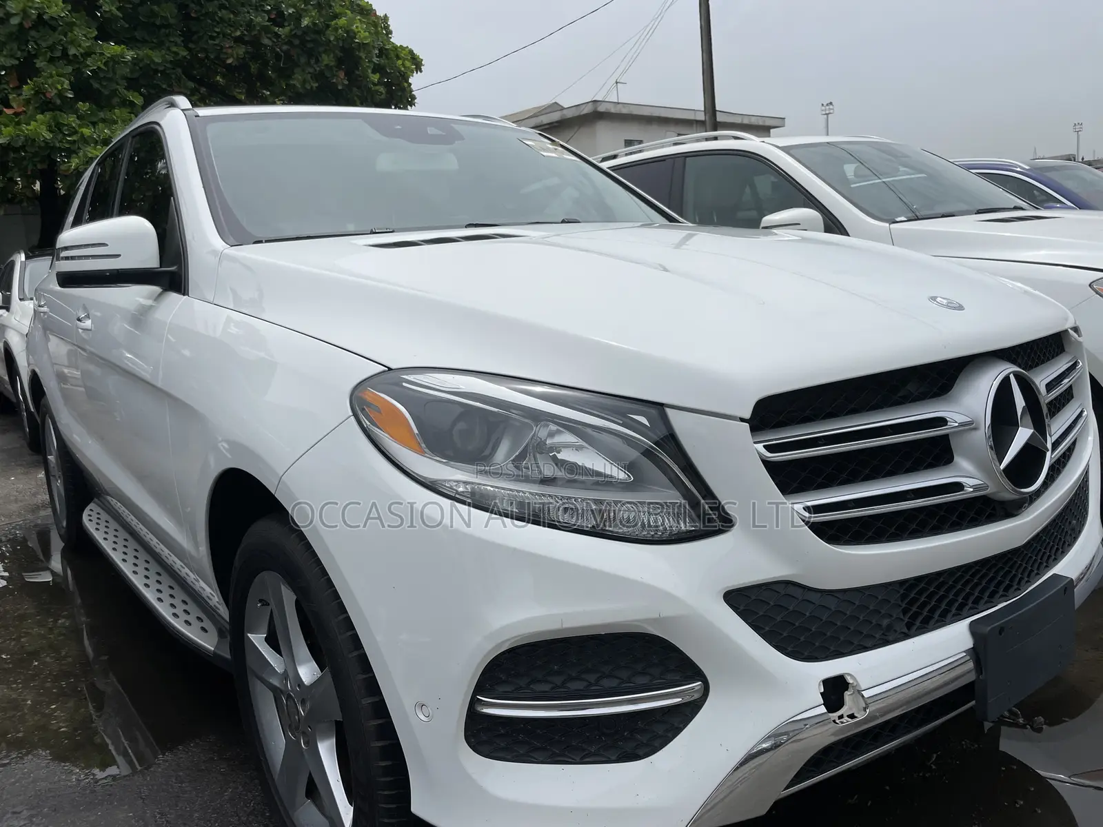 Mercedes-Benz GLE-Class GLE 350d 4MATIC 2017 White