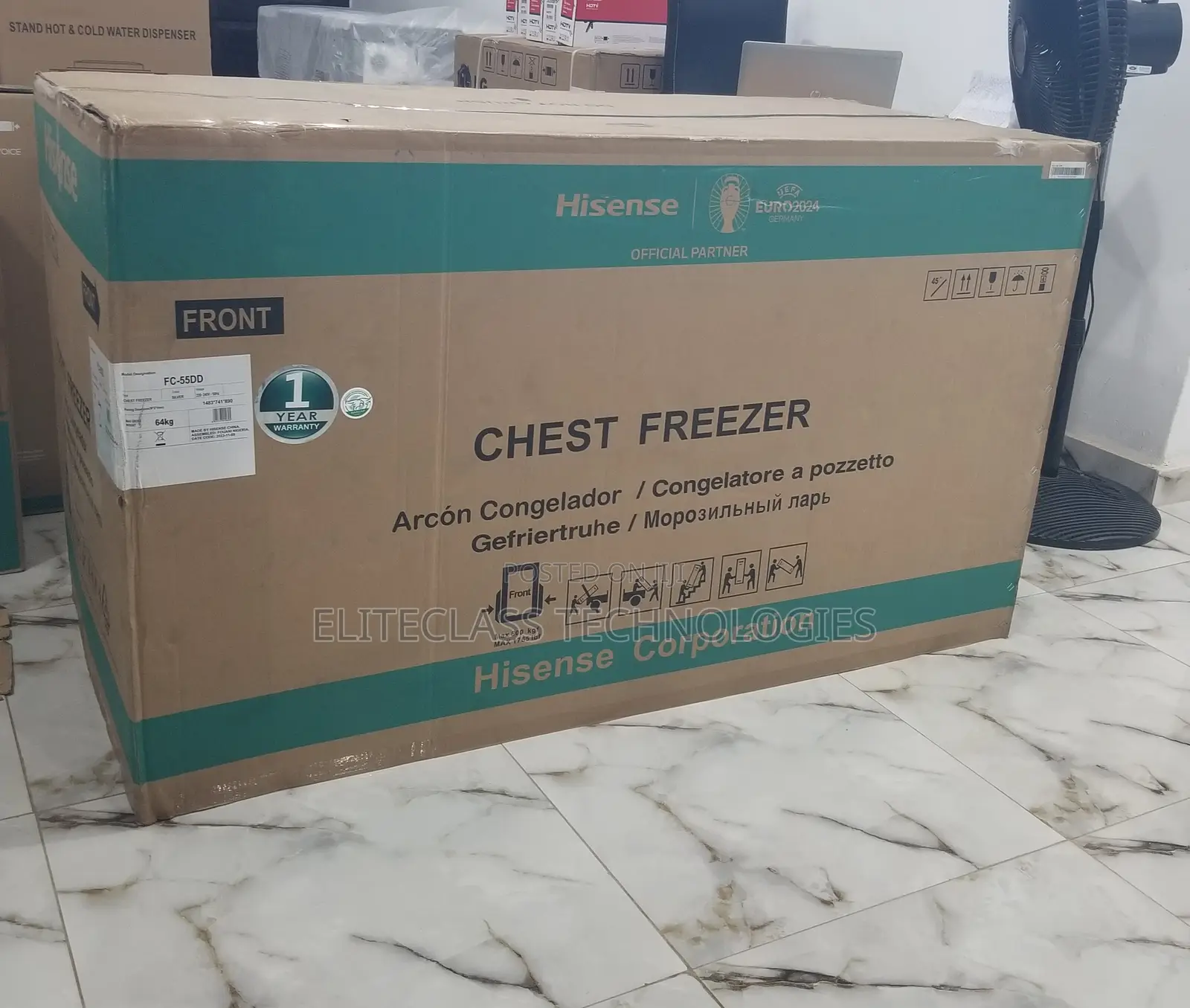 Original Hisense Chest Freezer FC-55DD.