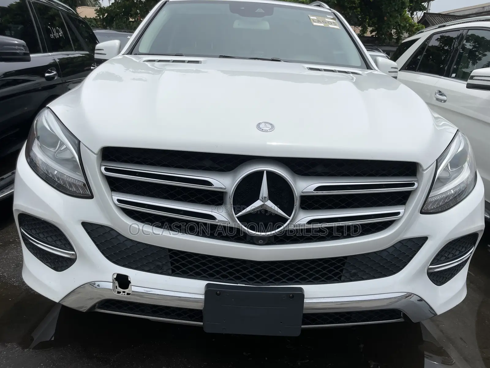 Mercedes-Benz GLE-Class GLE 350d 4MATIC 2017 White