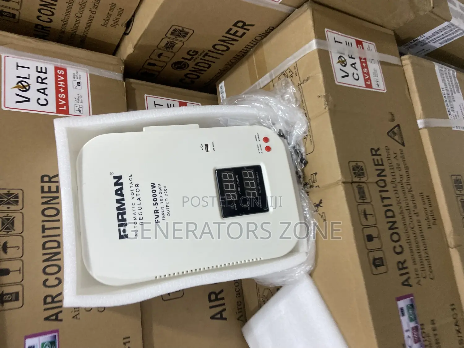 FVR-5000w| 5kva Fireman Stabilizer