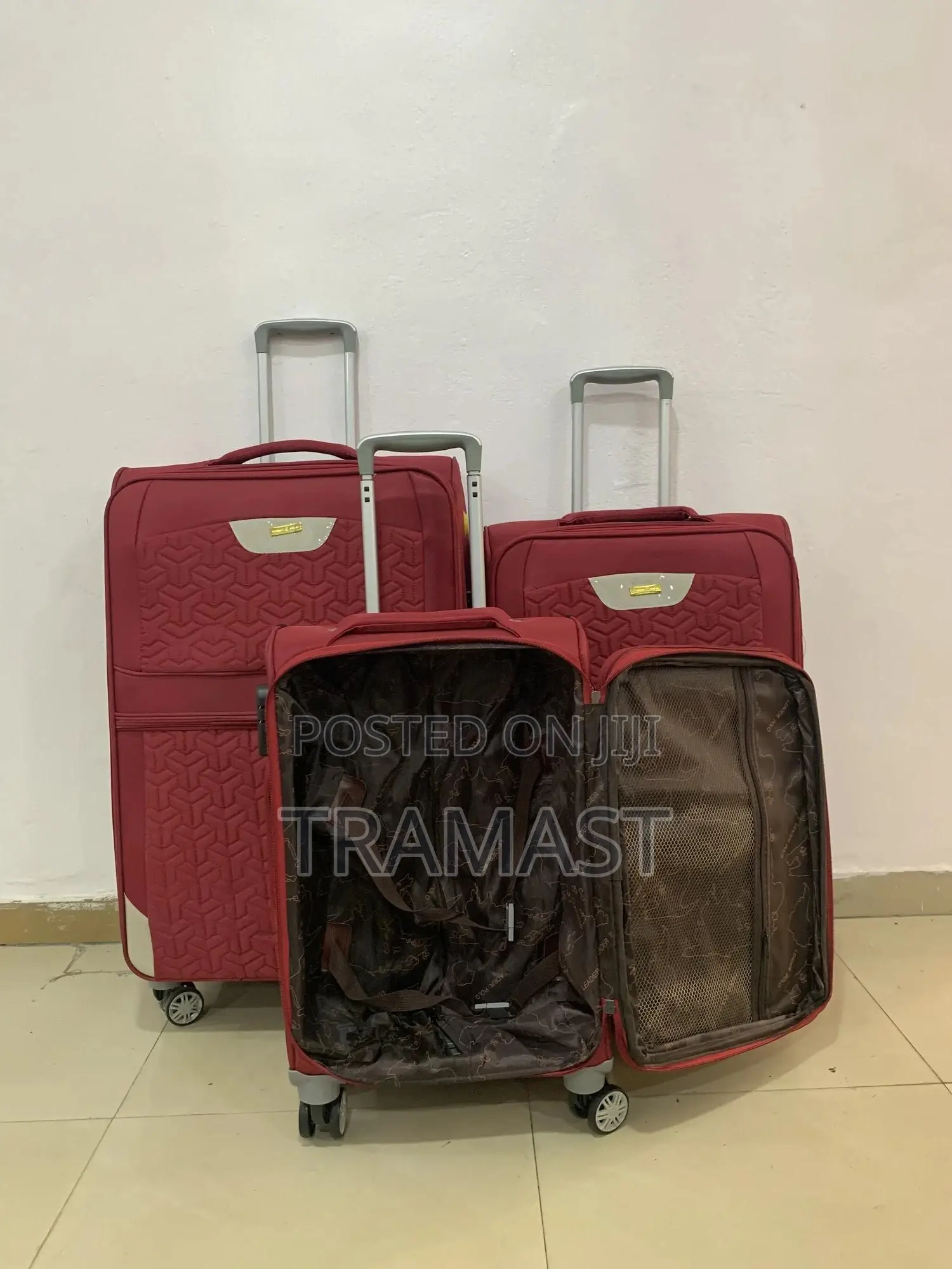 3 Set Leader Polo Travelling Luggage