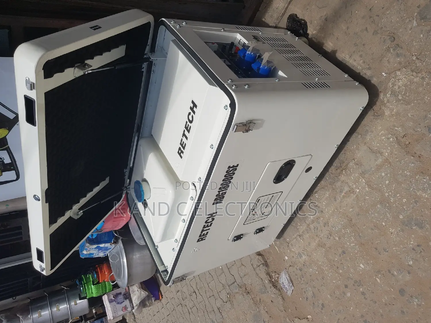 RETECH 13kva Soundproof Diesel Generator With Warranty