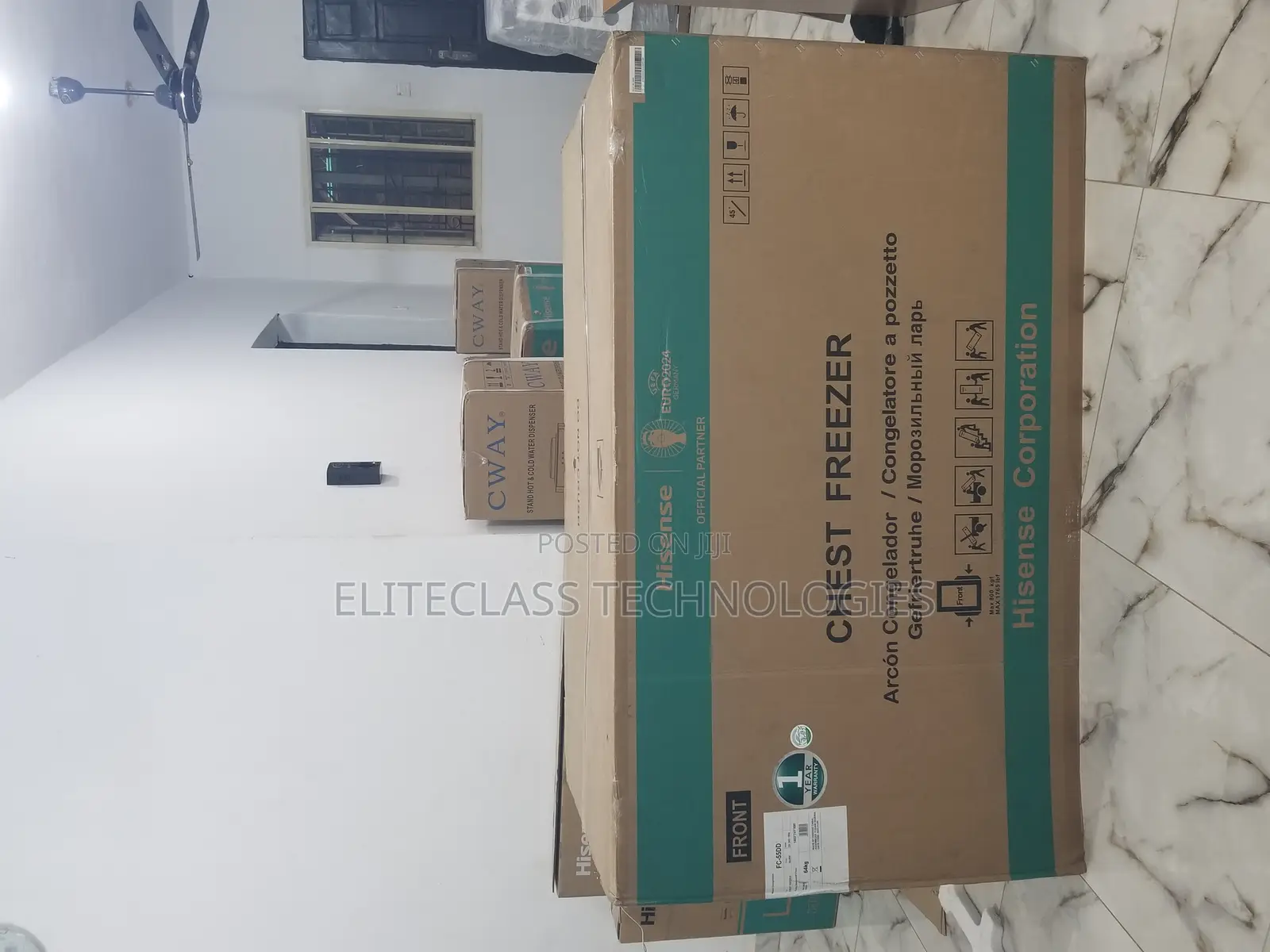 New FC-55DD Hisense Chest Freezer 420L.