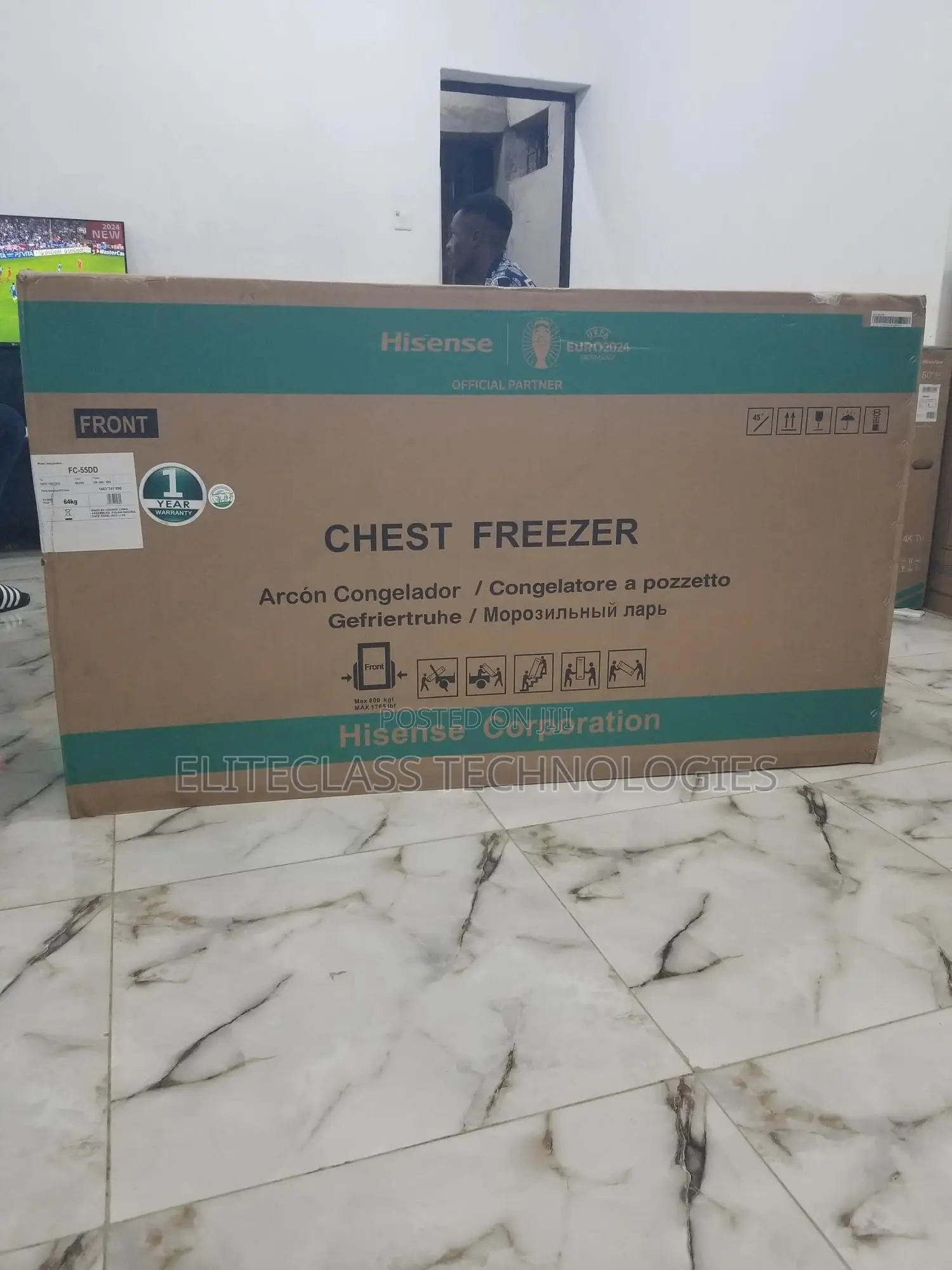 Best FC-55DD Hisense Chest Freezer 420L.