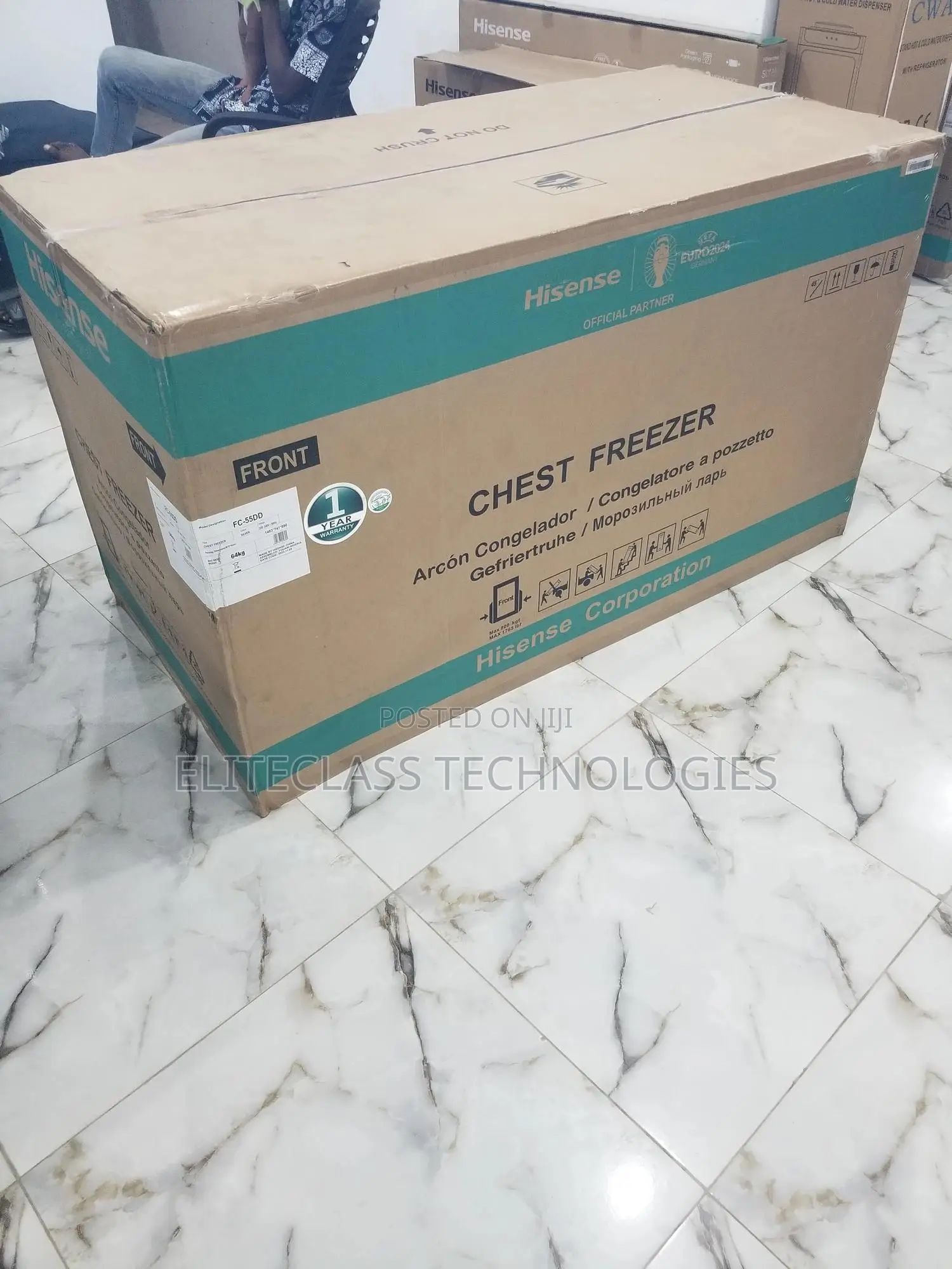 FC-55DD Hisense Chest Freezer 420L (Admirable).