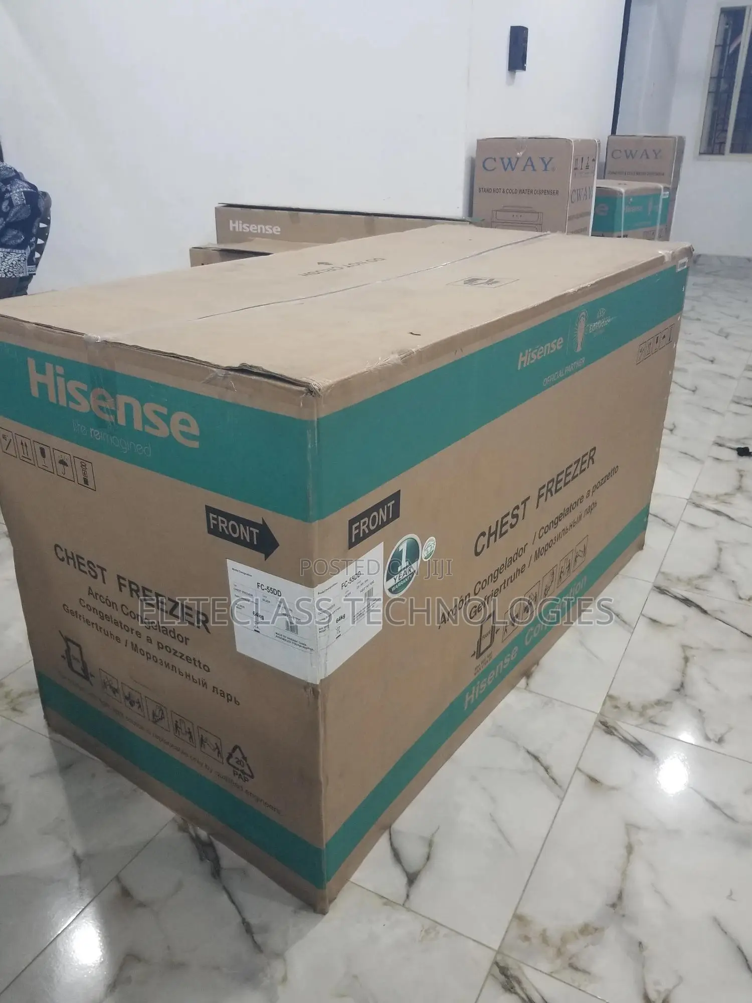 Advanced FC-55DD Hisense Chest Freezer 420L.