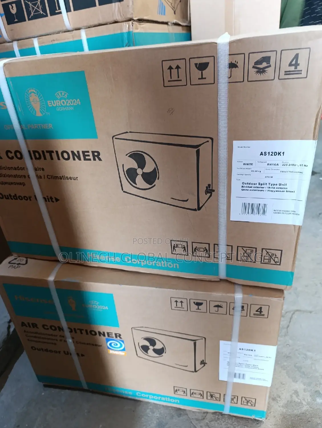 One and Half Horse Power Hisense Inverter AC