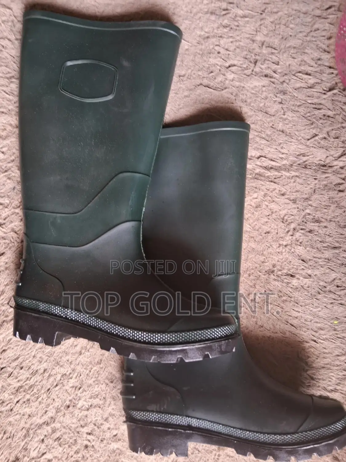 Green Quality Rain Boot
