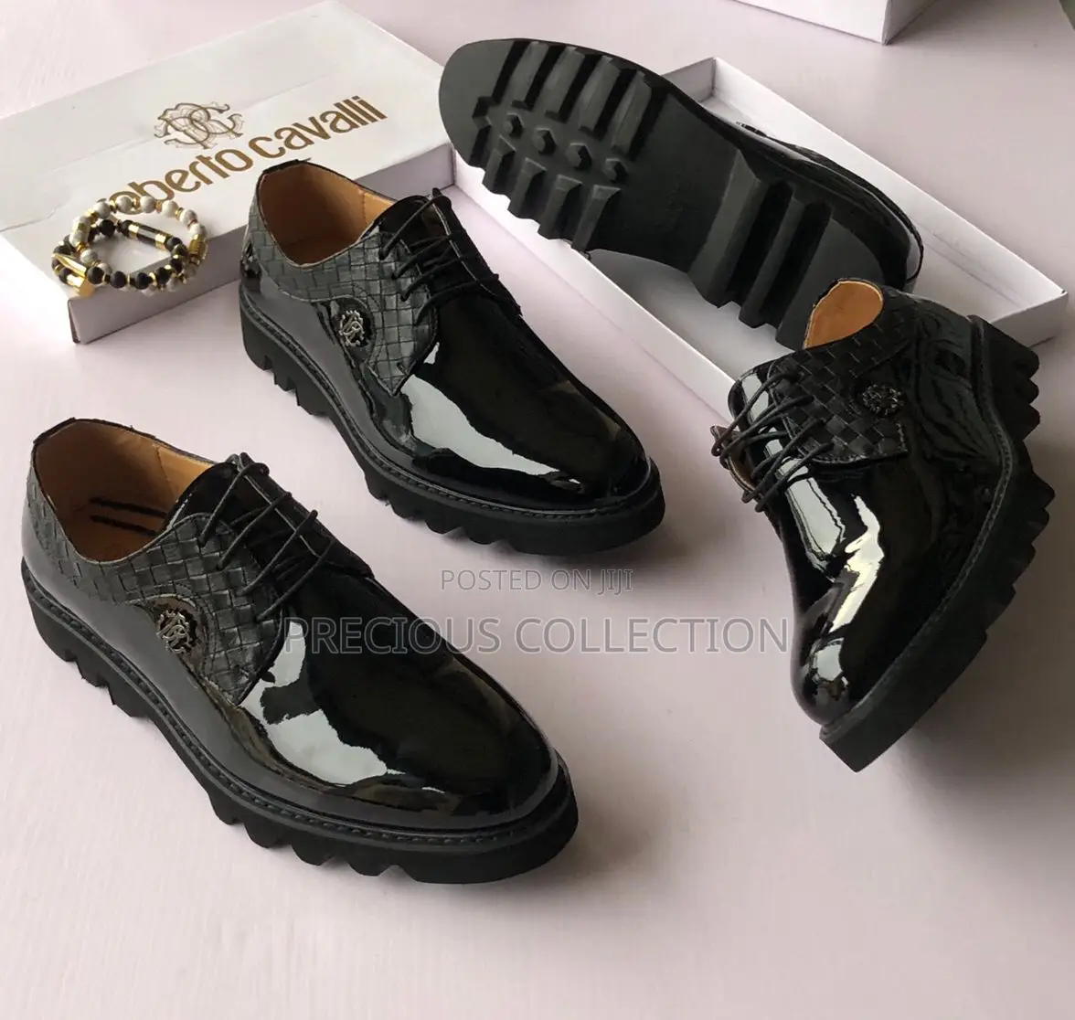 Men's Roberto Cavalli Leather Shoes