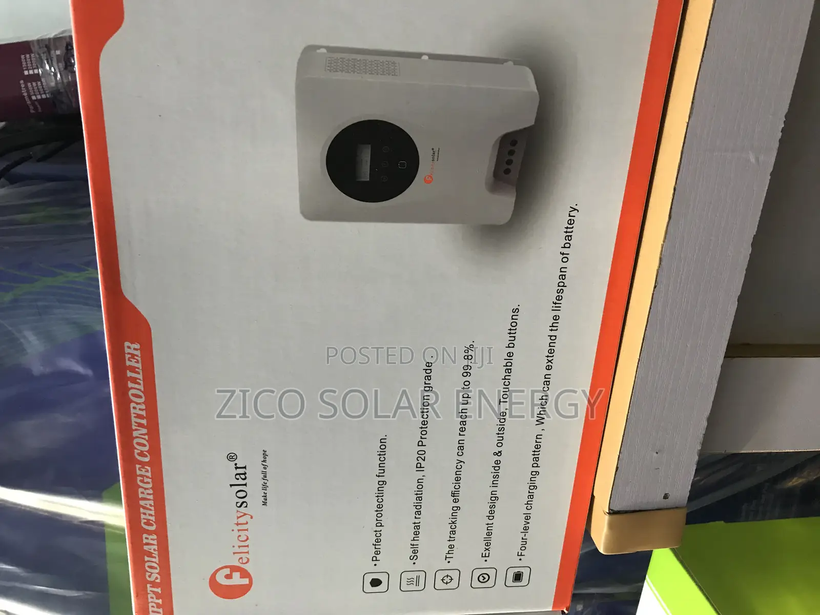 120a 48v Felicity Mppt Solar Charge Controller