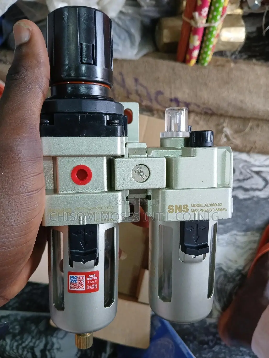 SNS Pneumatic Air Treatment Unit Filter Regulator