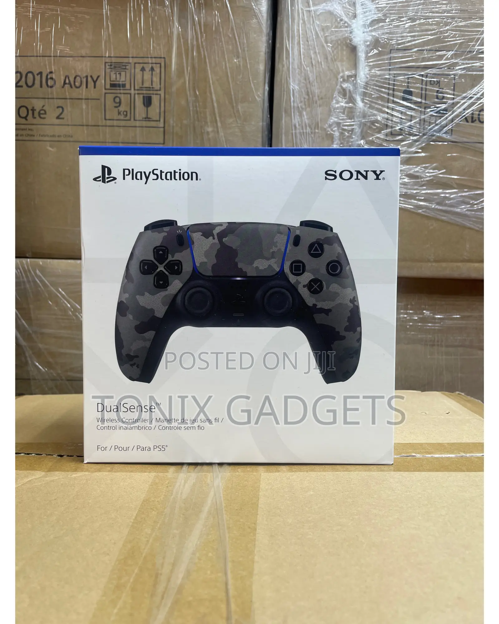 Camouflage Dual Sense Wireless Controller Playstation 5
