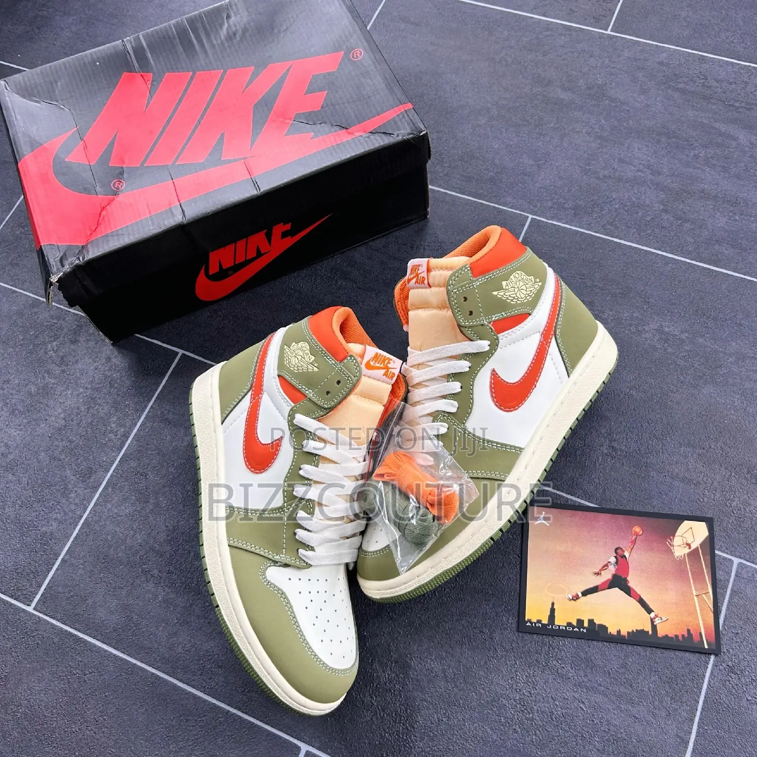 Original NIKE Air Jordan 1 Sneakers Available in Store
