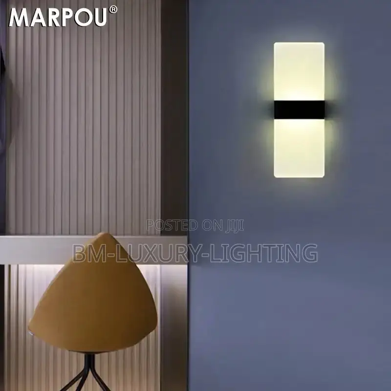 Marpou Modern Led Wall Lamp Acrylic Wall Light Indoor