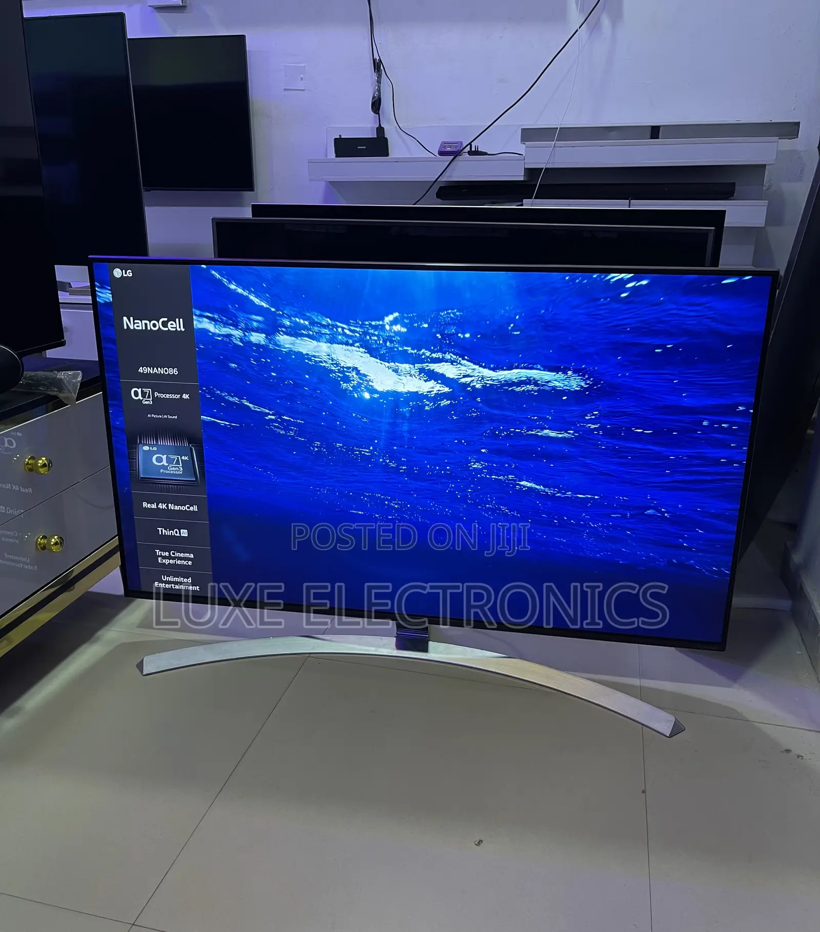 49 Inches Uk Used LG Nanocell NANO86 Webos Ai Thinq Smart Tv