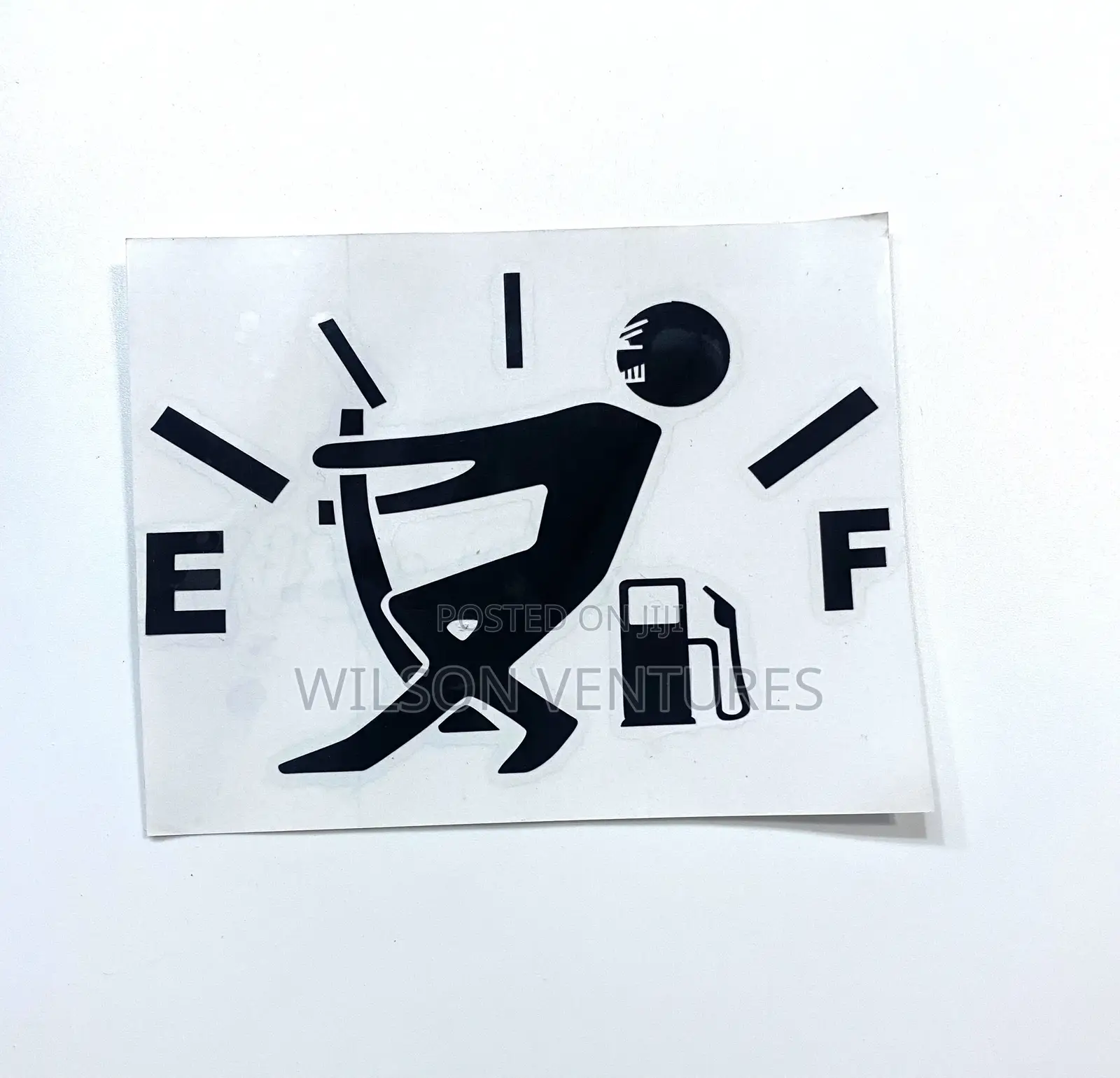 Car Tank Cover Sticker