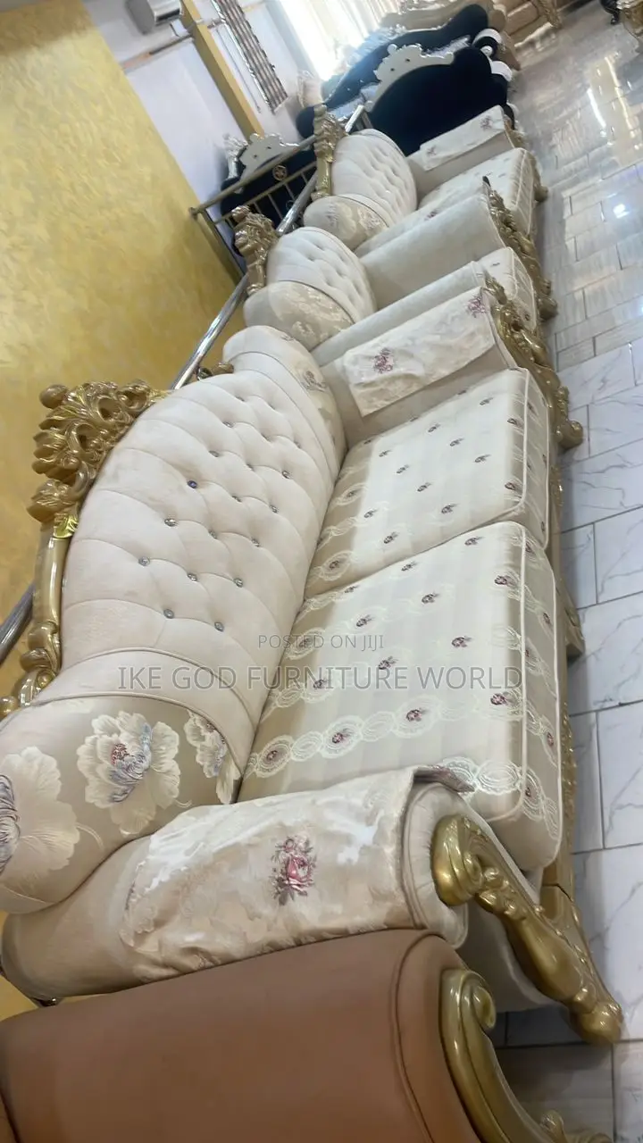 7seater Imported Turkish Royal Fabric Sofa Chair