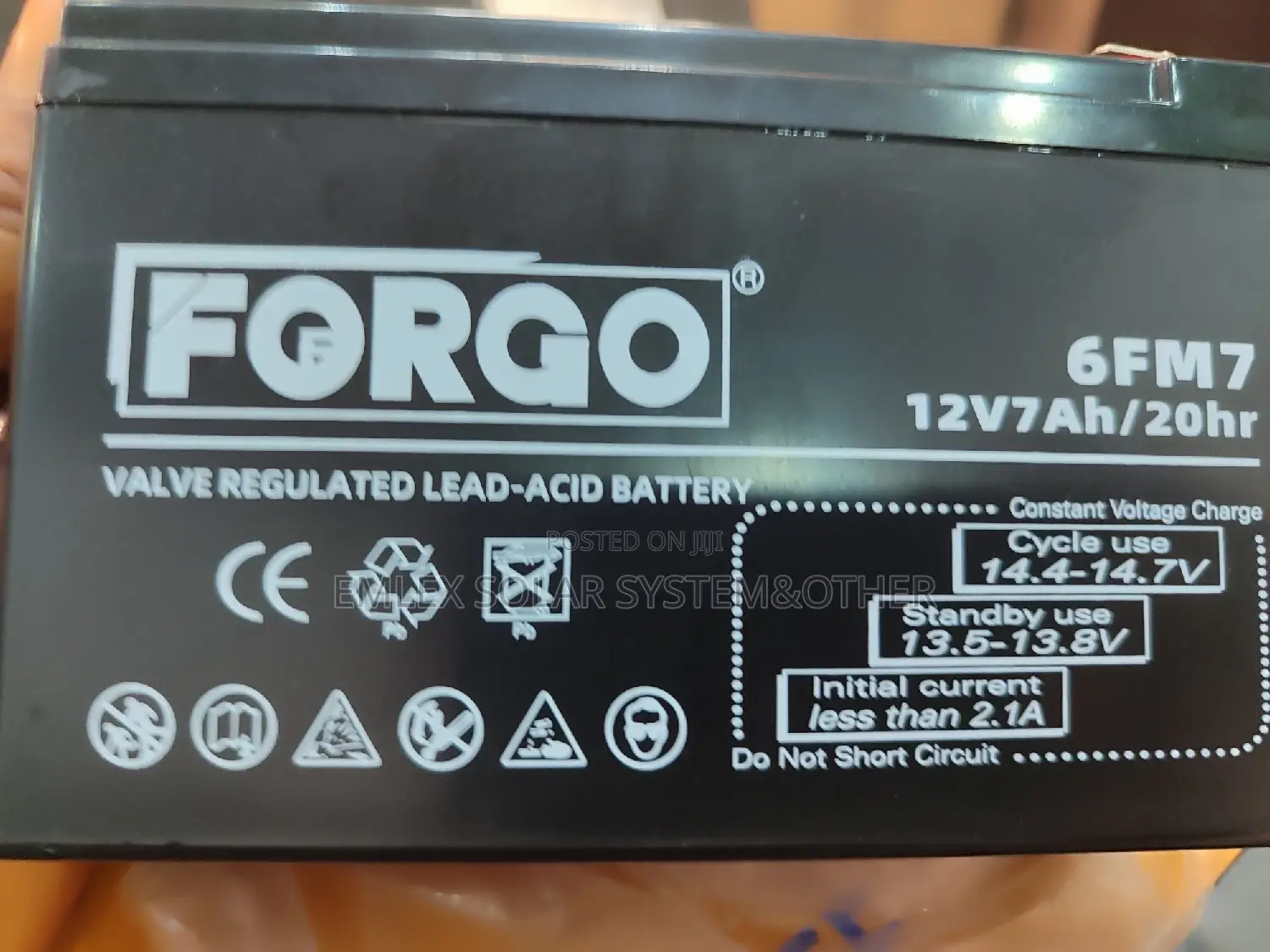 12v Pa Systems Battery