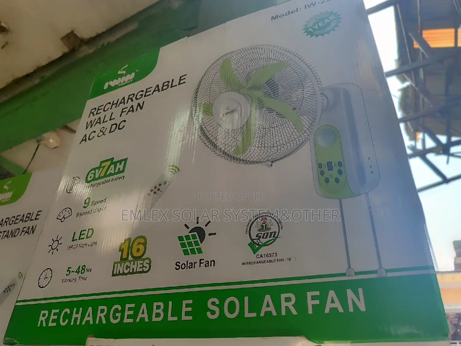 Iwin Wall Fan