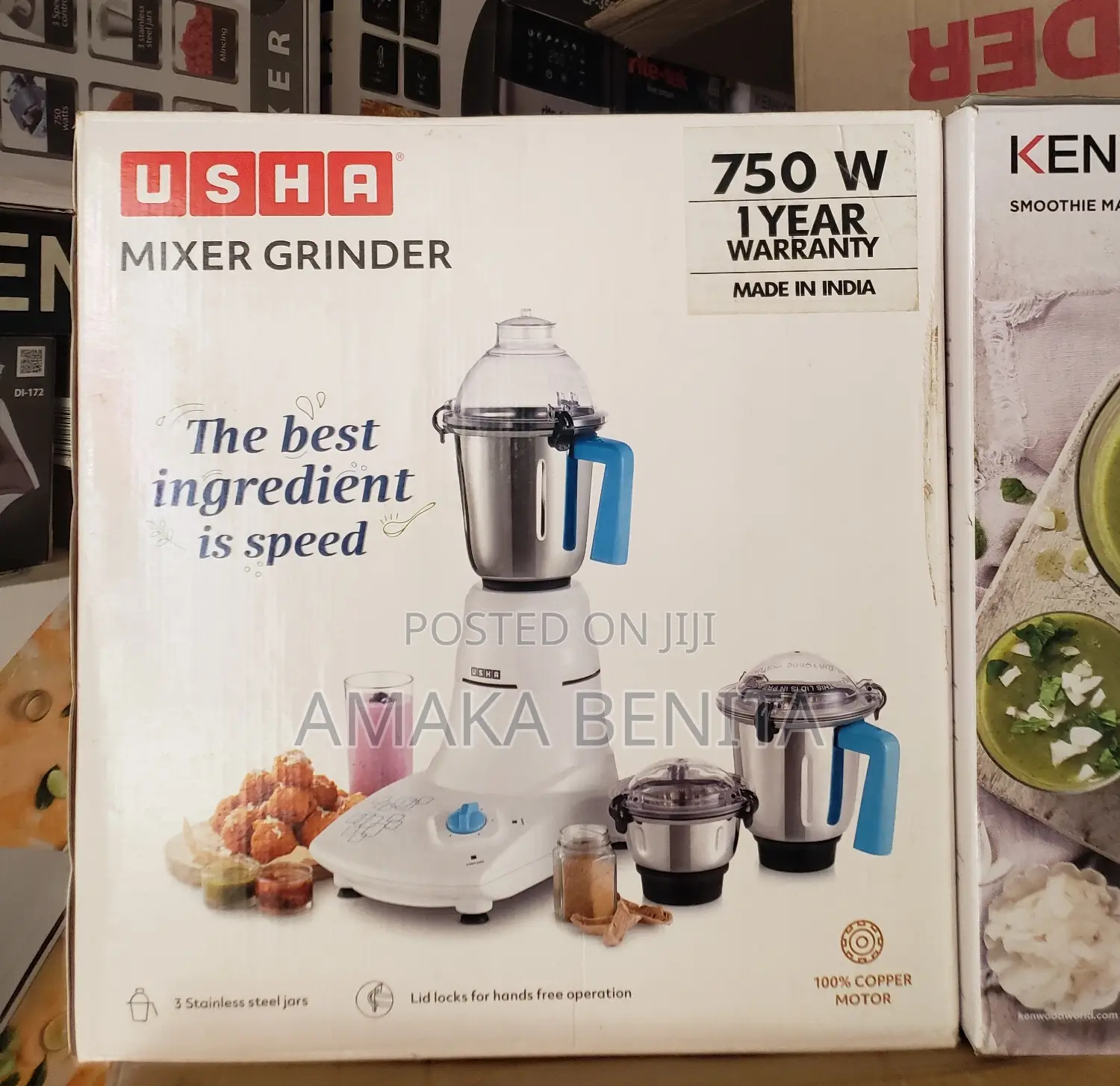 Usha Mixer Grinder 750watts