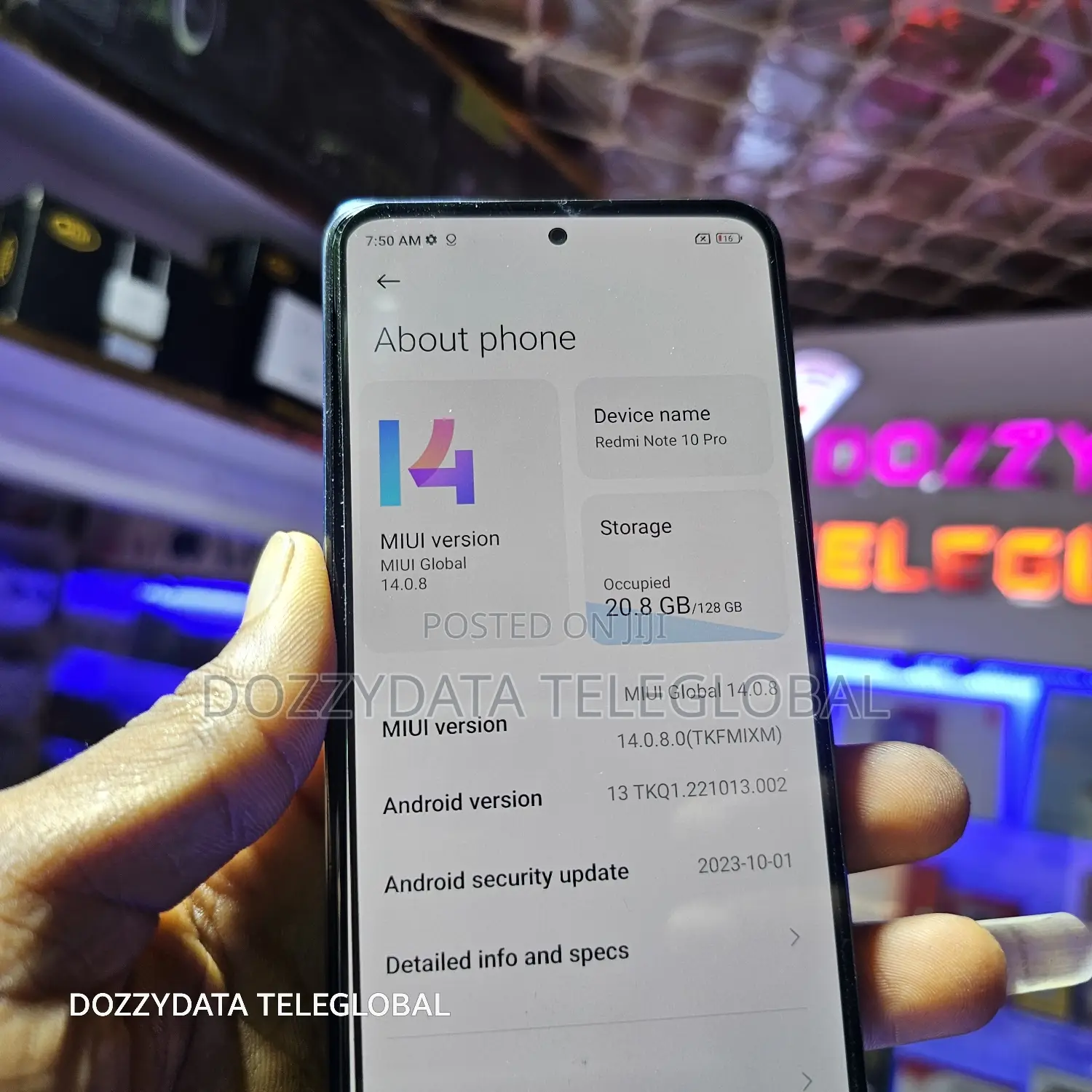 Xiaomi Redmi Note 10 Pro 128 GB Blue