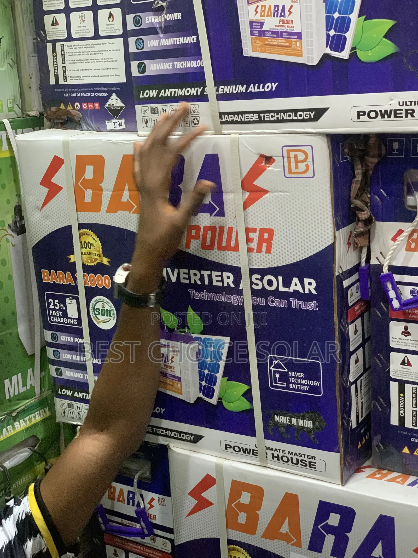 220ah Bara Tubuler Battery 2years Warranty