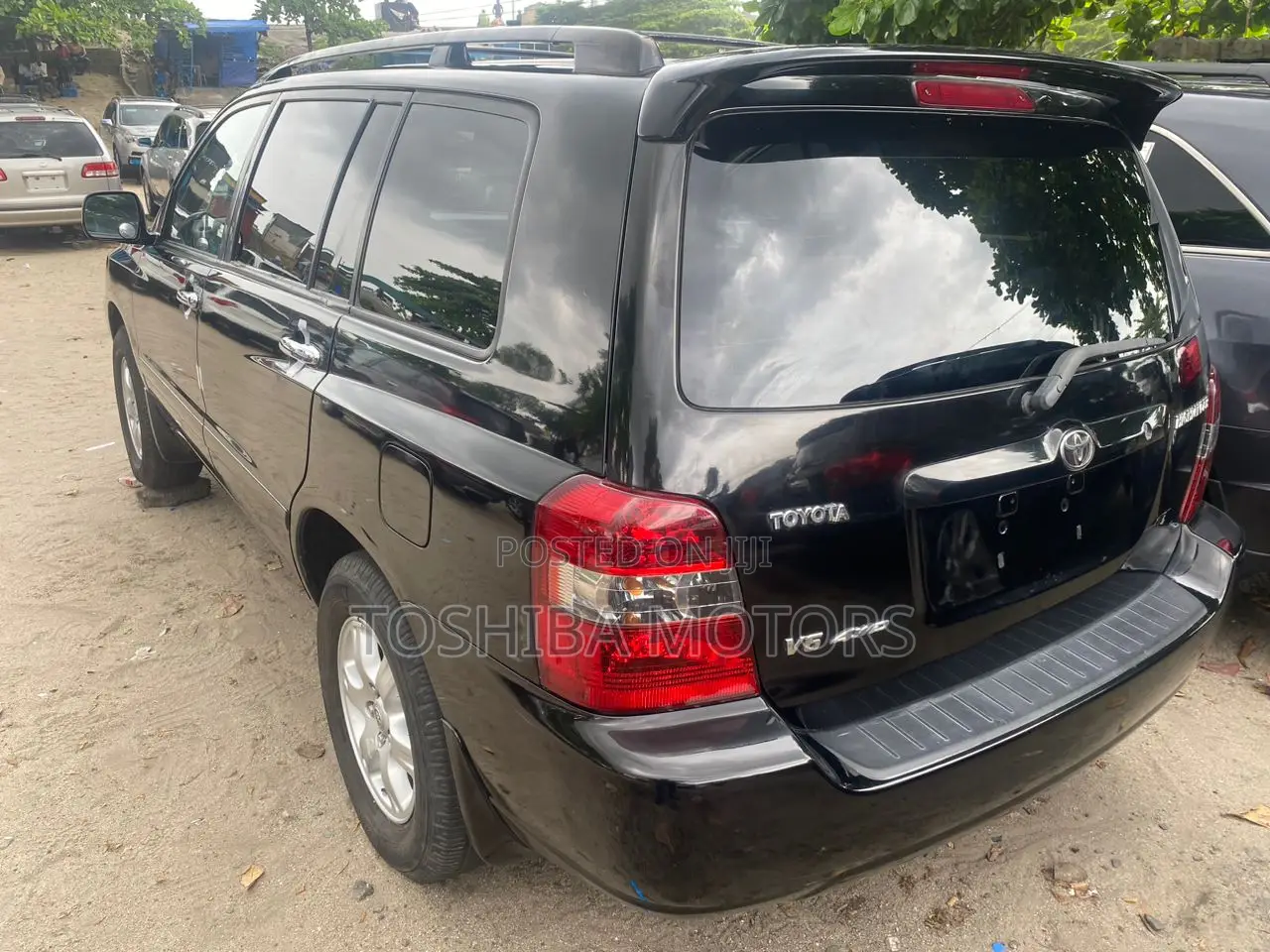 Toyota Highlander Sport 2007 Black