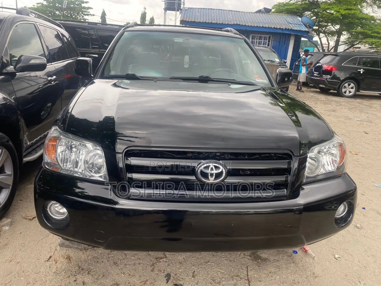 Toyota Highlander Sport 2007 Black