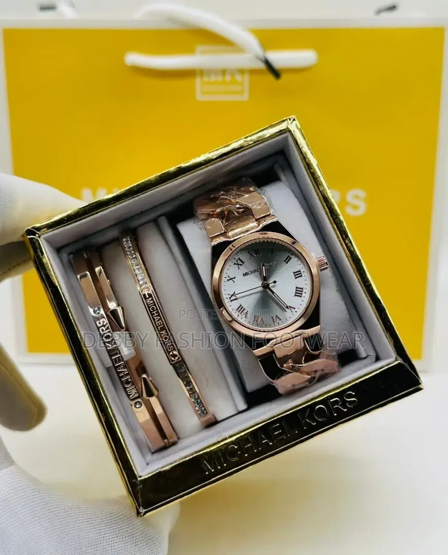 Michael Kors High Quality Wristwatch and Bracelet