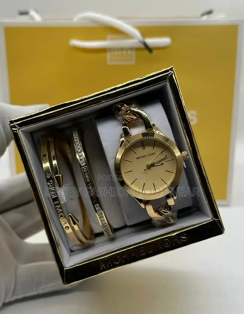 Michael Kors High Quality Wristwatch and Bracelet