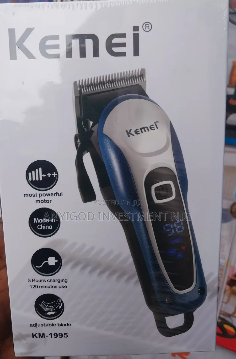 Kemei Precision Rechargeable Hair Clipper