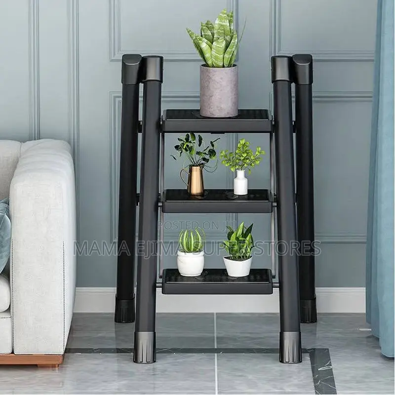 Steps Ladder Multipurpose Foldable Compact Stairs Platforms