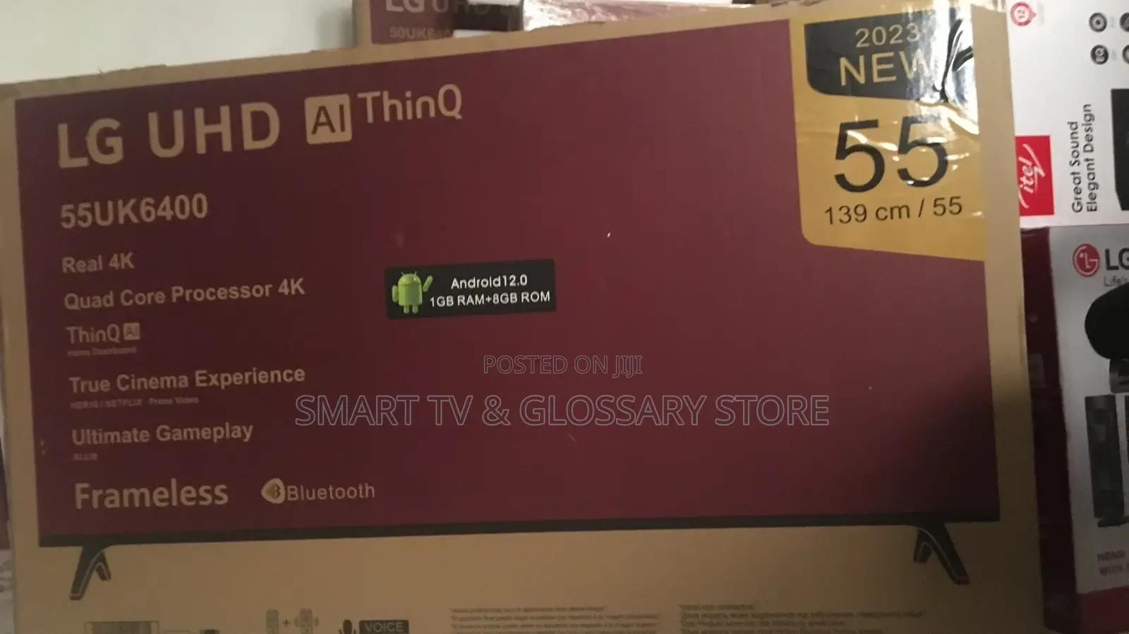 55 Inches Frameless Tv